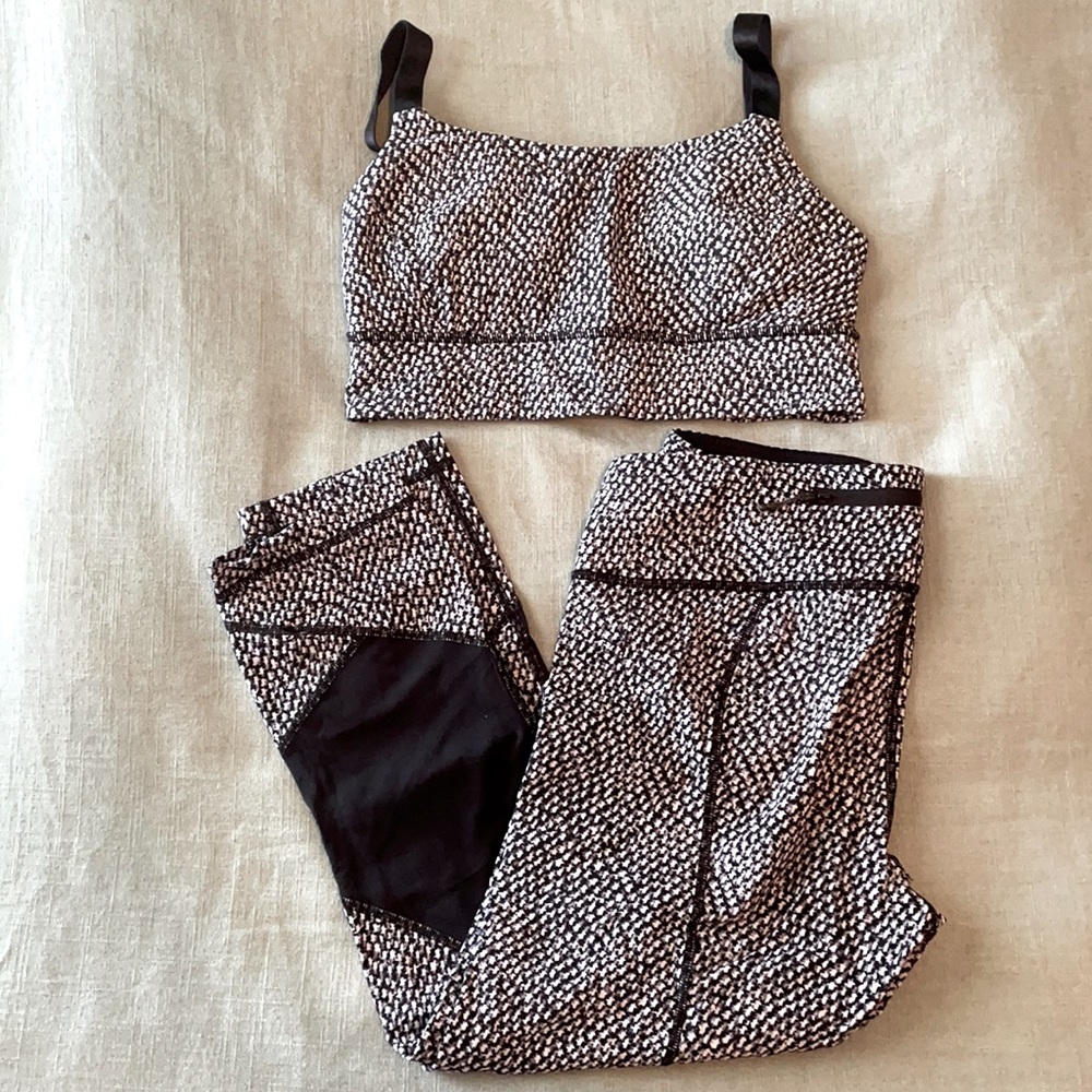 Lululemon Sports Bra and Legging Set